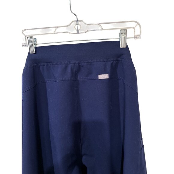 Figs Technical Collection Navy Blue Scrub Set V-Neck Top XXL & Kade Cargo XL - Picture 9 of 11